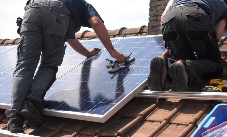 install solar panels